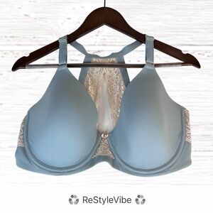 SOMA Women’s Size 38DDD Bra Embraceable Full Coverage Fit Lace Underwire Padded